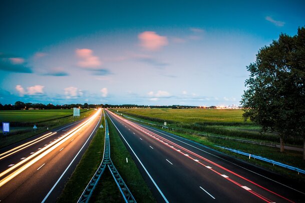 平原高速公路高清PNG背景图，透明元素，摄影美景，设计素材下载