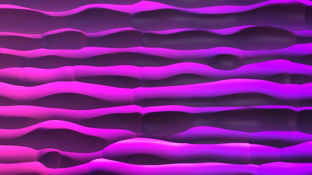 墙壁 背光 辉光 紫色 4k壁纸 3840x2160