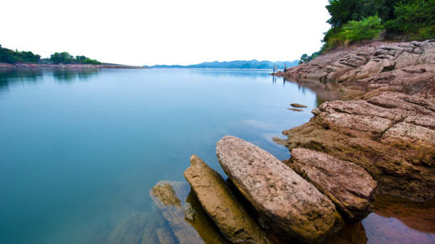 浙江千岛湖美景，高清PNG透明背景风景图片，设计素材下载