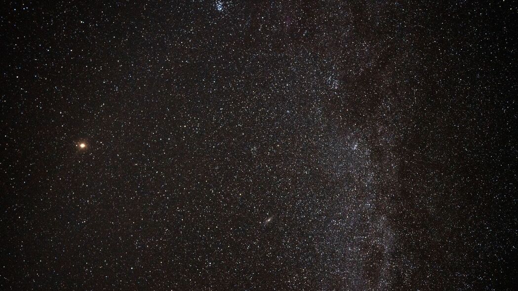 星空 星星 夜晚 空间 深色 4k壁纸 3840x2160