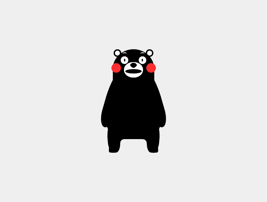 熊本熊表情包gif，css动画属性素材