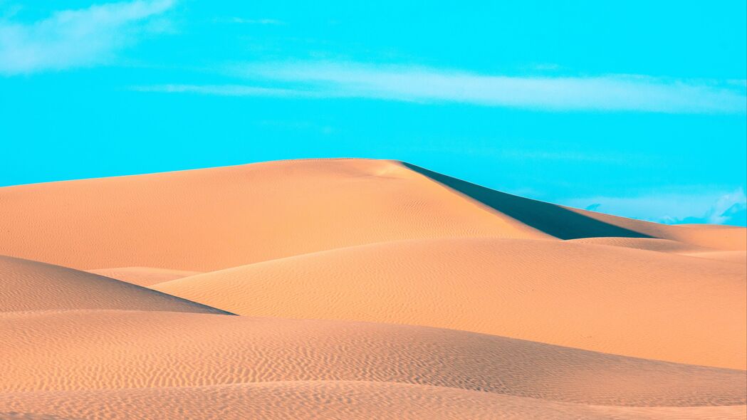 沙漠 沙丘 丘陵 沙子 4k壁纸 3840x2160