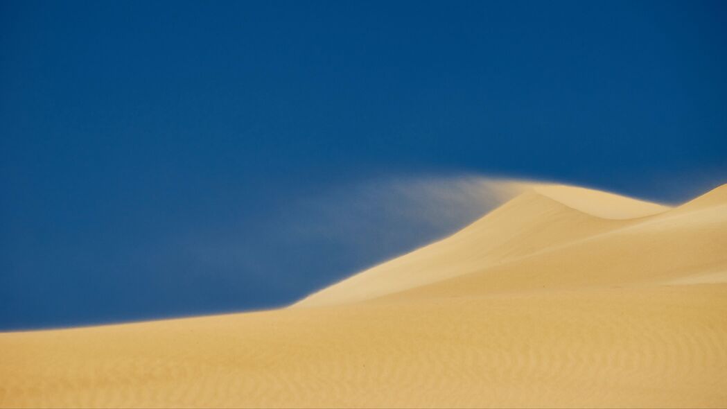 沙漠 沙子 山丘 灰尘 天空 4k壁纸 3840x2160