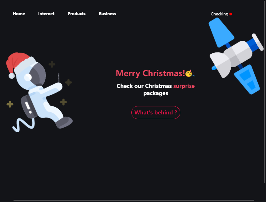 主题页面设计，圣诞创意设计素材
