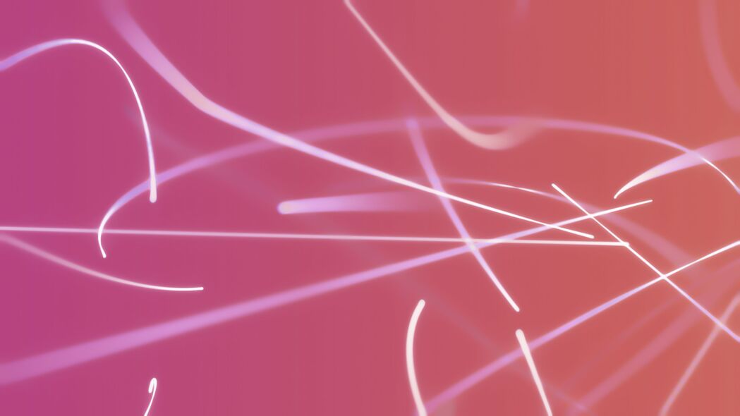 条纹 线条 霓虹灯 粉红色 抽象 4k壁纸 3840x2160