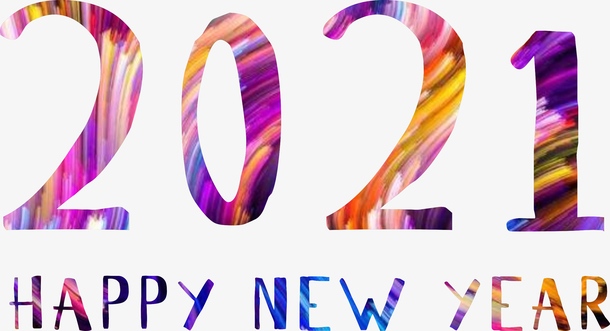 2021 新年快乐喜庆 元旦 新年
