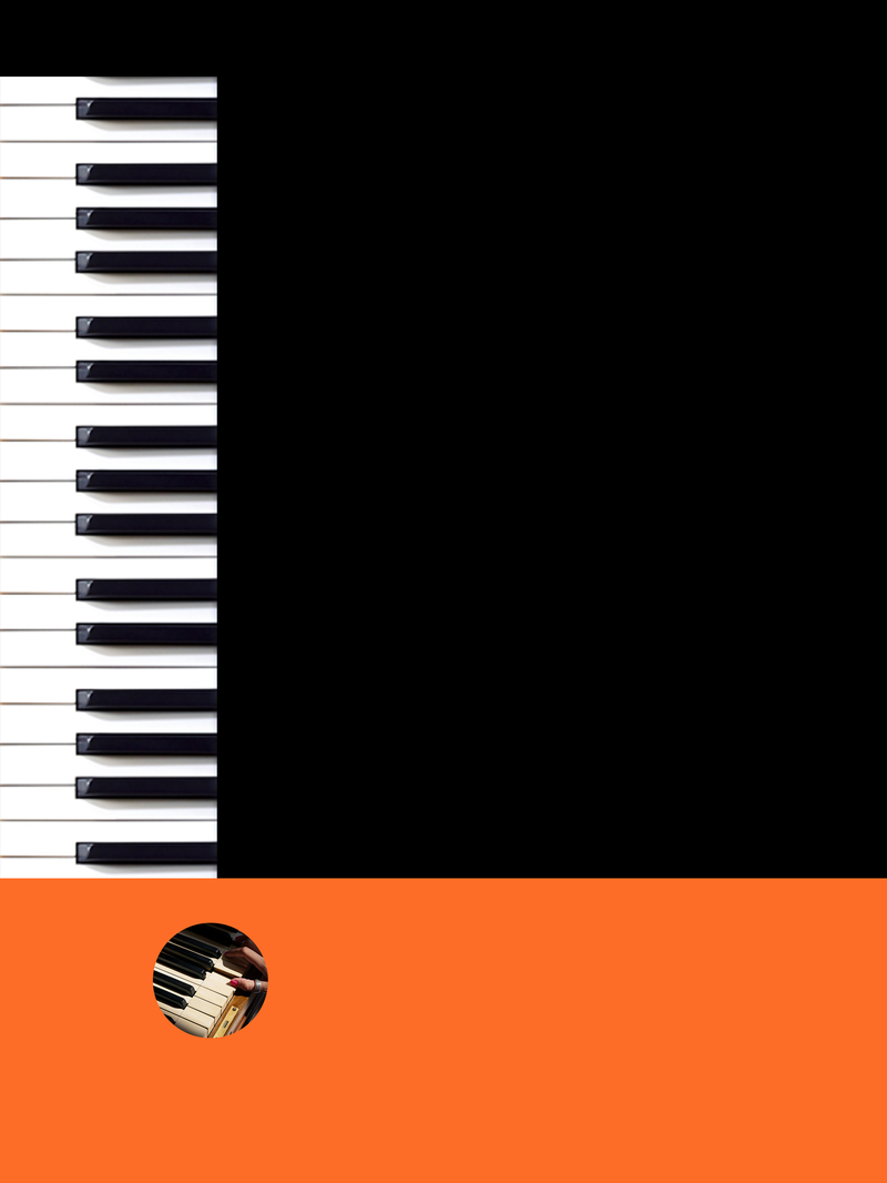 钢琴培训招生海报背景