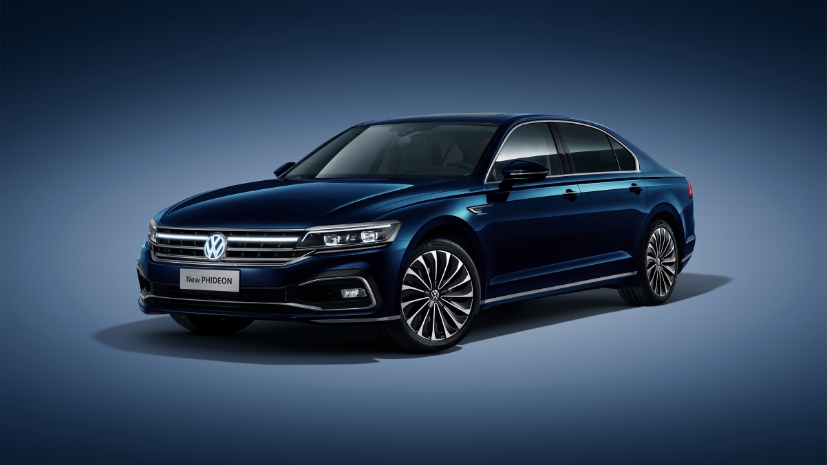 大众辉昂Volkswagen Phideon 4K超高清壁纸，精选汽车图片，3840x2160分辨率，免费下载