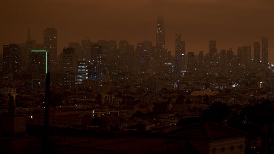 摩天大楼璀璨夜景，4K高清灯光建筑壁纸，3840x2160超清画质下载