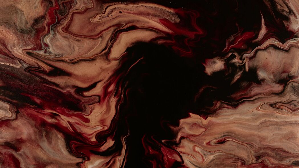 污渍 油漆 液体 棕色 红色 黑色 4k壁纸 3840x2160