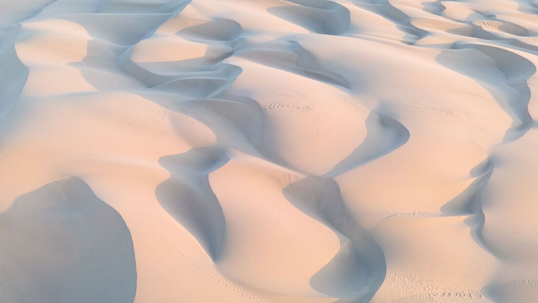 沙子 沙漠 沙子 阴影 4k壁纸 3840x2160