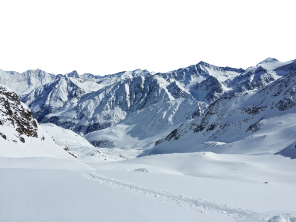 冰川雪山PNG素材，高清透明图片，装点你的创意设计！