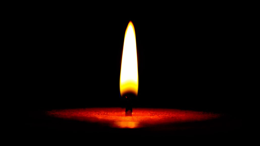 蜡烛 火焰 黑暗 火 蜡 4k壁纸 3840x2160