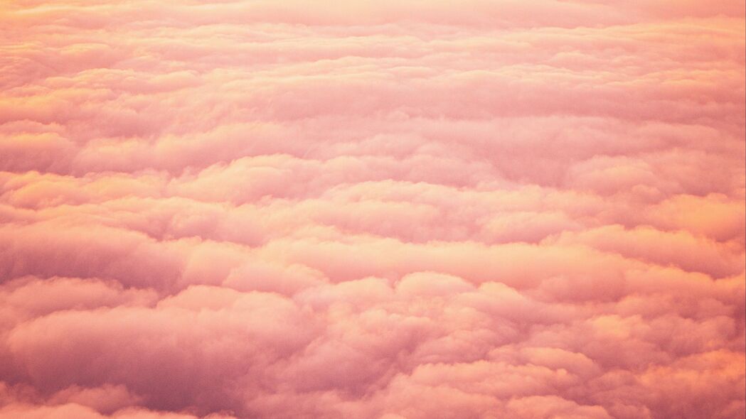 云 美丽 天空 日落 粉红色 4k壁纸 3840x2160