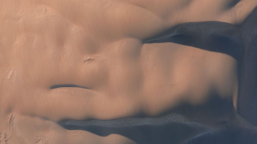沙子 沙漠 鸟瞰图 纹理 4k壁纸 3840x2160