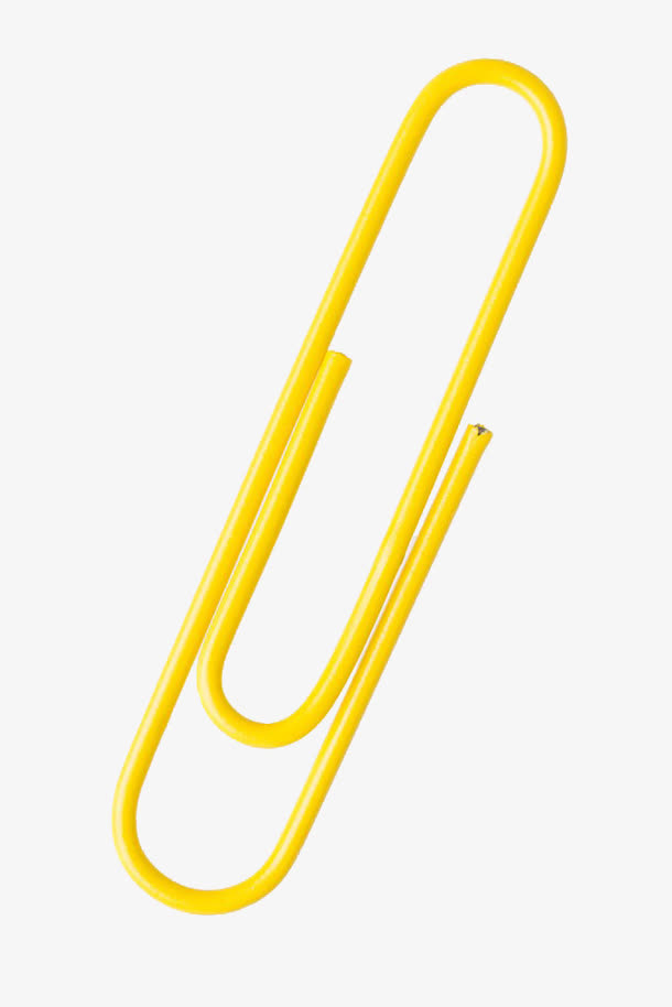 黄色回形针