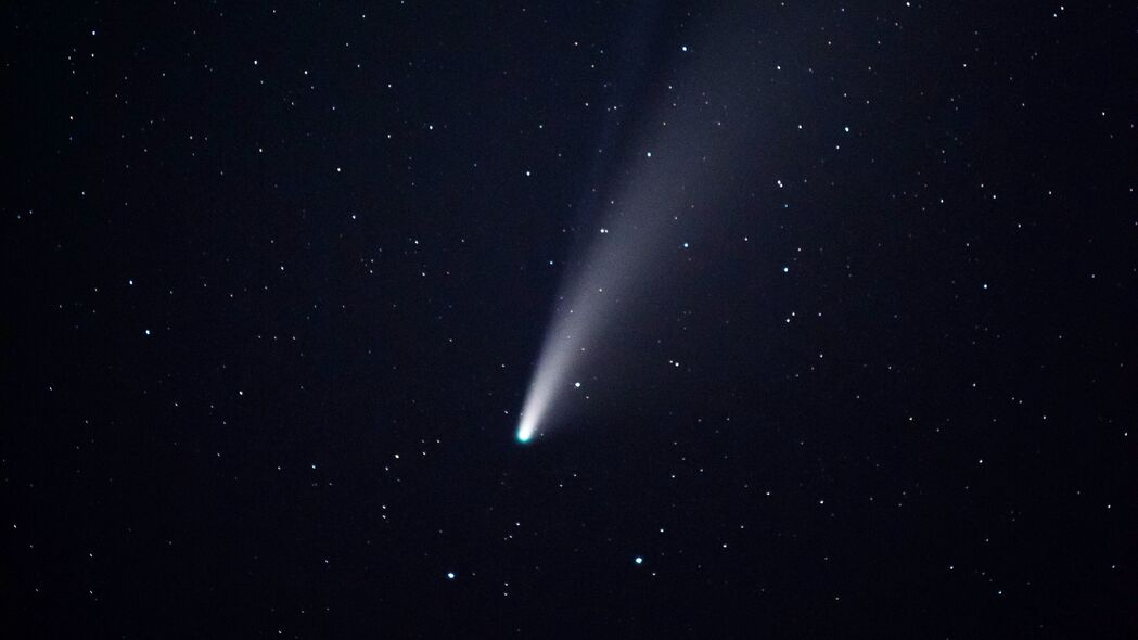 彗星 陨石 星空 天空 辉光 4k壁纸 3840x2160