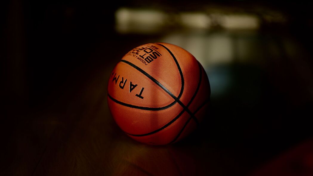 篮球 篮球 球 深色 4k壁纸 3840x2160