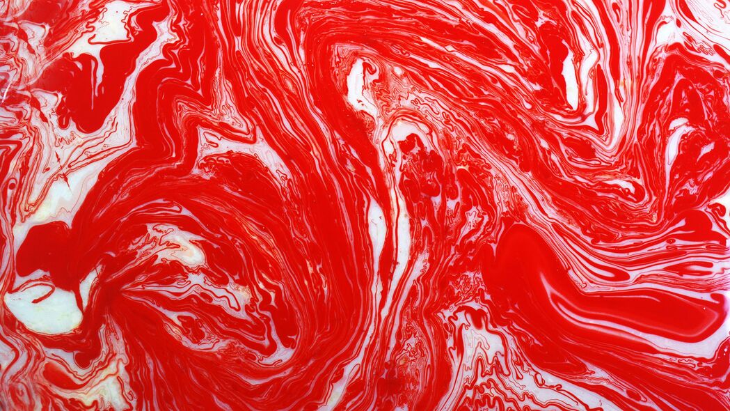 油漆 污渍 红色 液体 4k壁纸 3840x2160