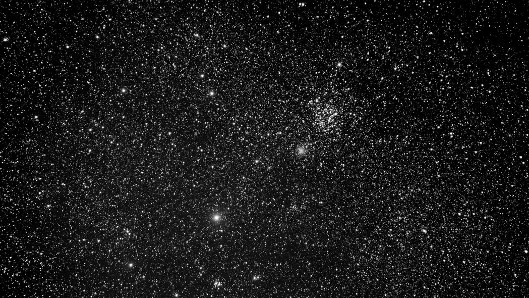 星星 辉光 pleiades 黑色 4k壁纸 3840x2160