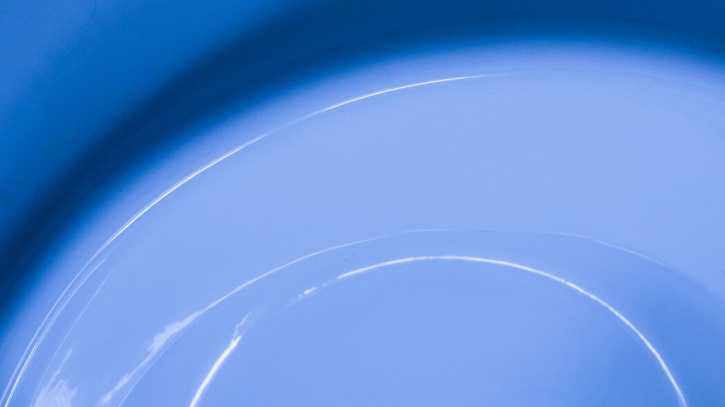 油漆 液体 圆圈 蓝色 4k壁纸 3840x2160