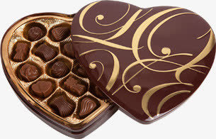 心形巧克力盒巧克力
