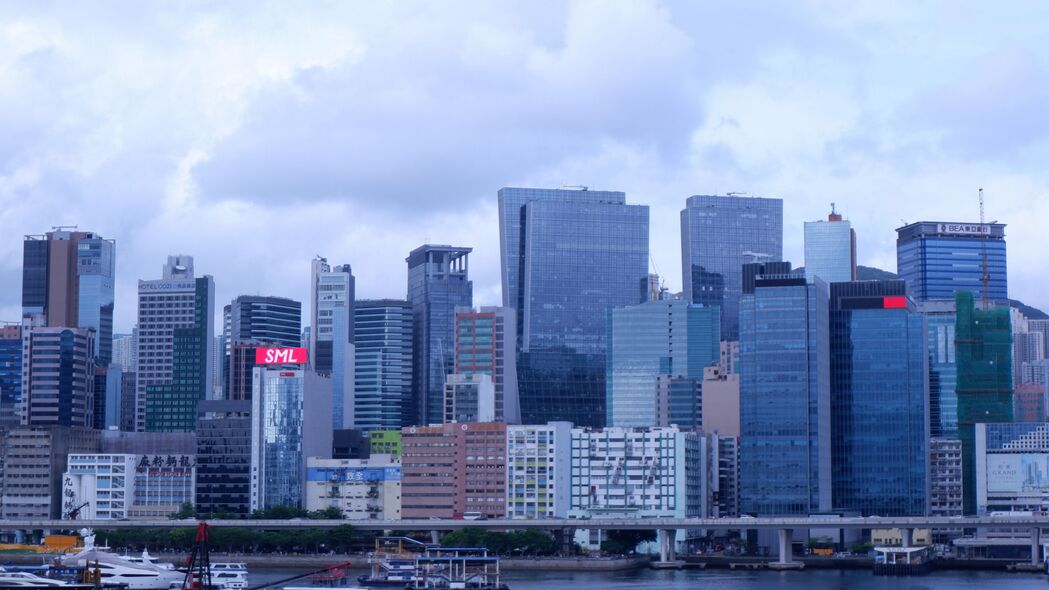 城市脉搏，香港现代建筑风光，超清4K壁纸，3840x2160高清下载