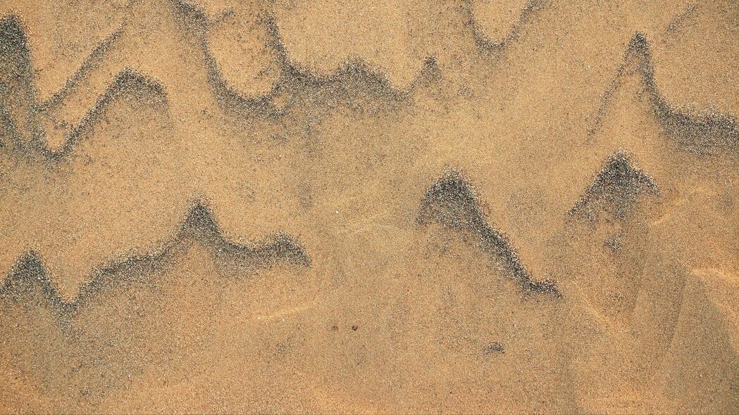 沙子 海滩 痕迹 纹理 4k壁纸 3840x2160