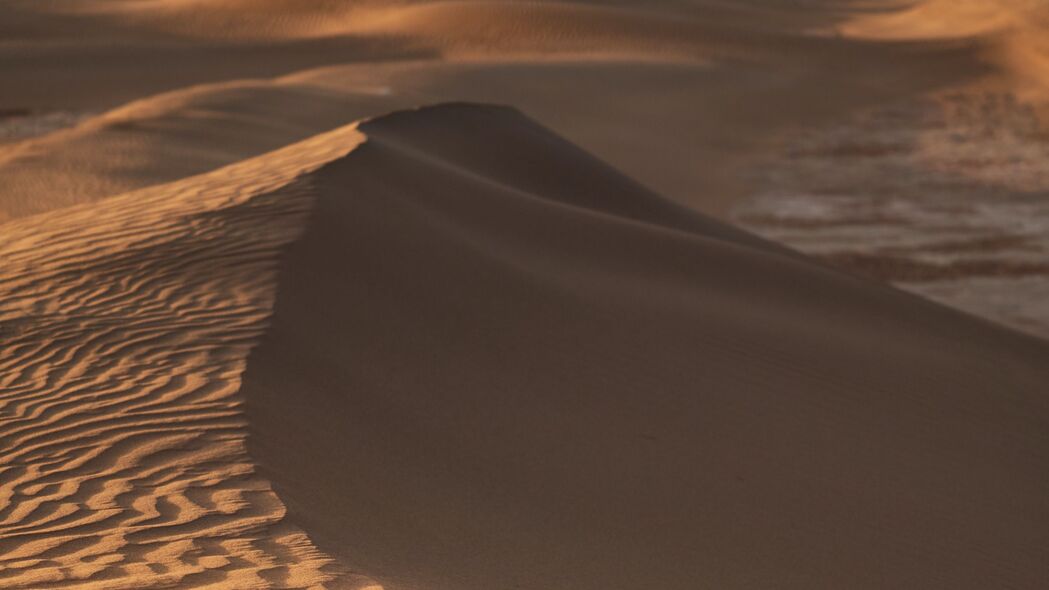 沙漠 沙子 沙丘 波浪 4k壁纸 3840x2160