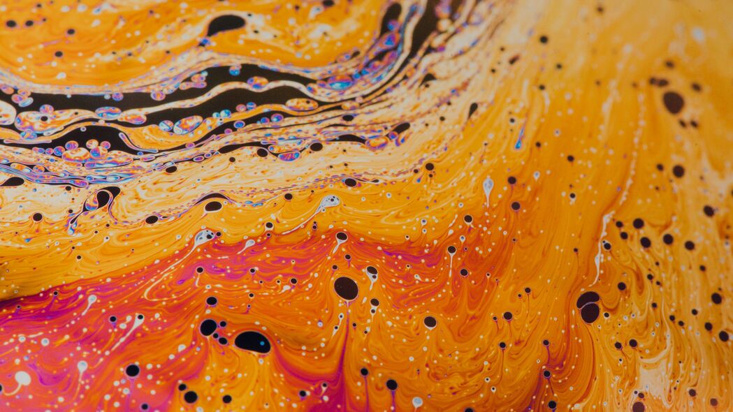 油漆 污渍 液体 流体艺术 多色 斑点 4k壁纸 3840x2160
