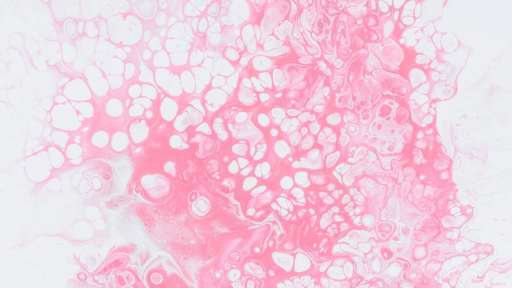 油漆 斑点 污渍 粉红色 流体艺术 4k壁纸 3840x2160