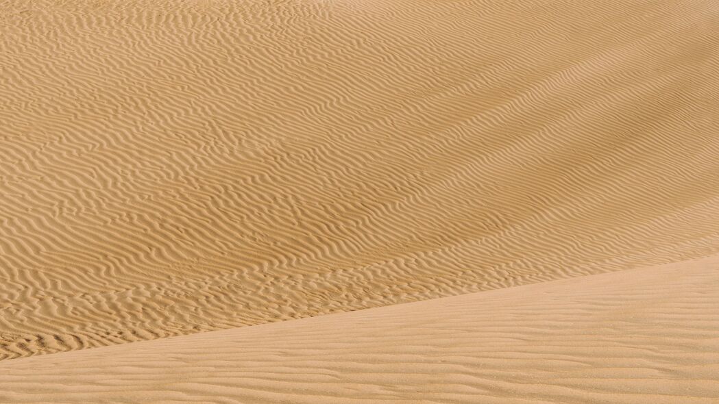 沙漠 沙丘 沙子 波浪 4k壁纸 3840x2160