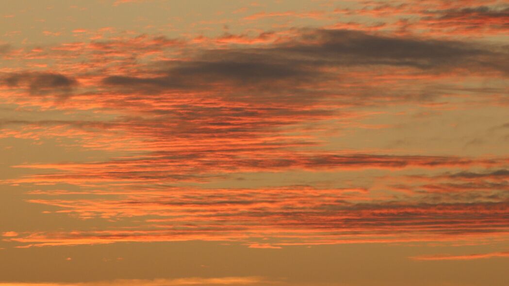 天空 日落 粉红色 云 4k壁纸 3840x2160