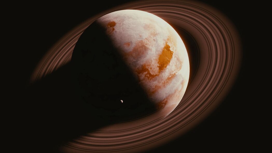 3840x2160 行星 土星 太空 戒指壁纸 背景