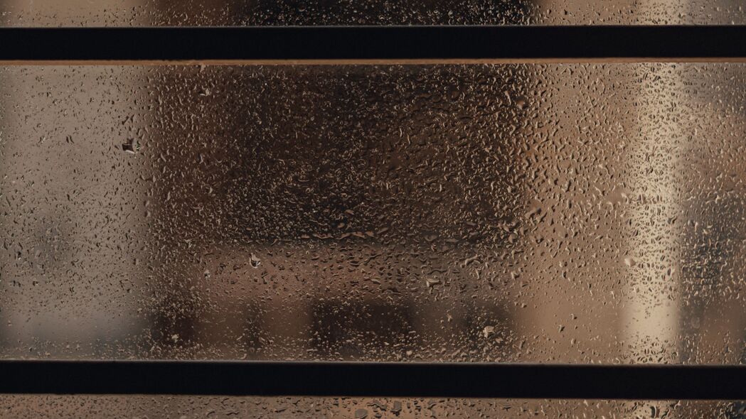 滴 雨 湿气 玻璃 窗户 4k壁纸 3840x2160