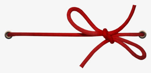 红色绳结 系扣结子
