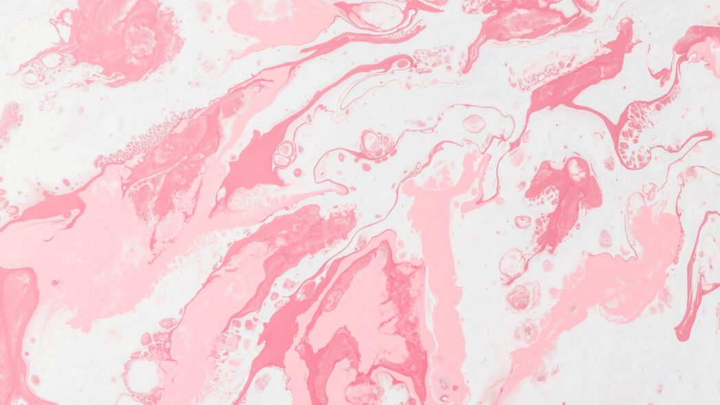 抽象 水彩 污渍 油漆 粉红色 4k壁纸 3840x2160