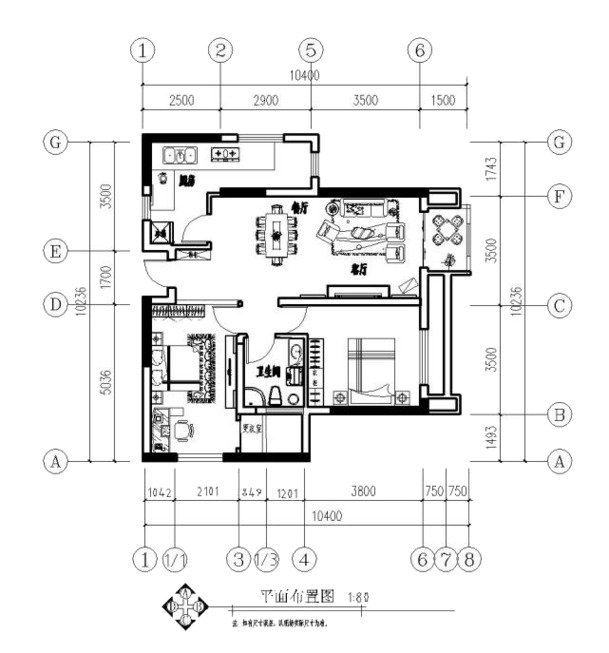 家装家居室内户型图，高清PNG透明图片，装饰元素PPT设计素材免费下载