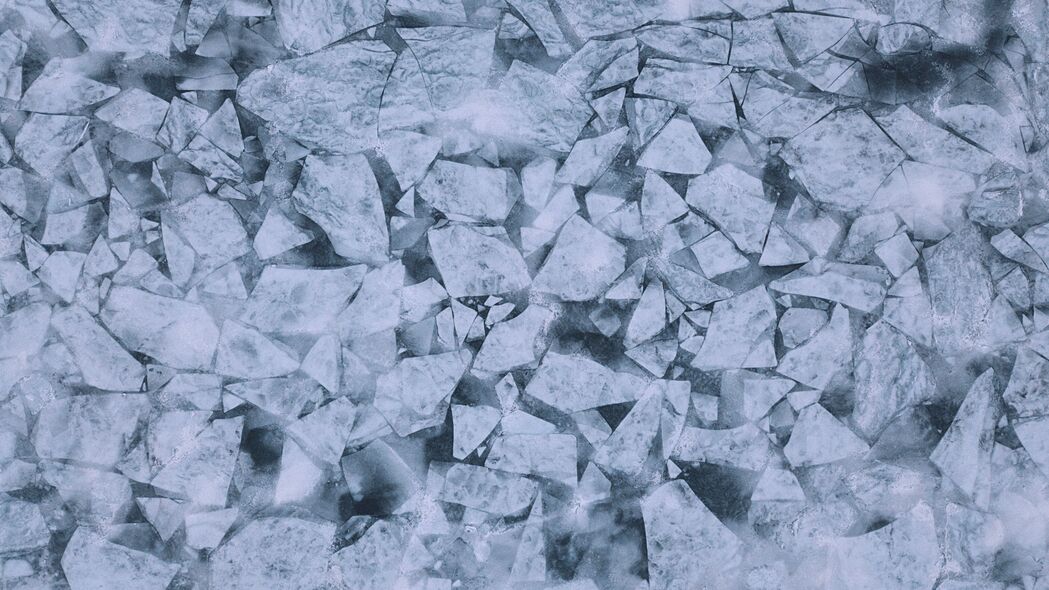 浮冰 冰 裂缝 碎片 4k壁纸 3840x2160