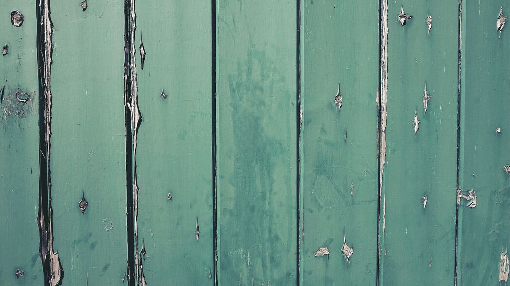 木板 木制 油漆 绿色 4k壁纸 3840x2160