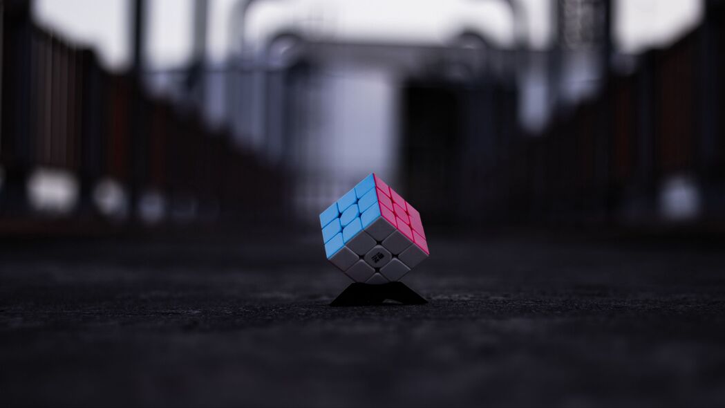  rubiks cube cube 多色 4k壁纸 3840x2160