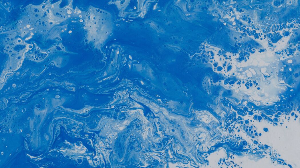 污渍 油漆 蓝色 水彩 斑点 4k壁纸 3840x2160