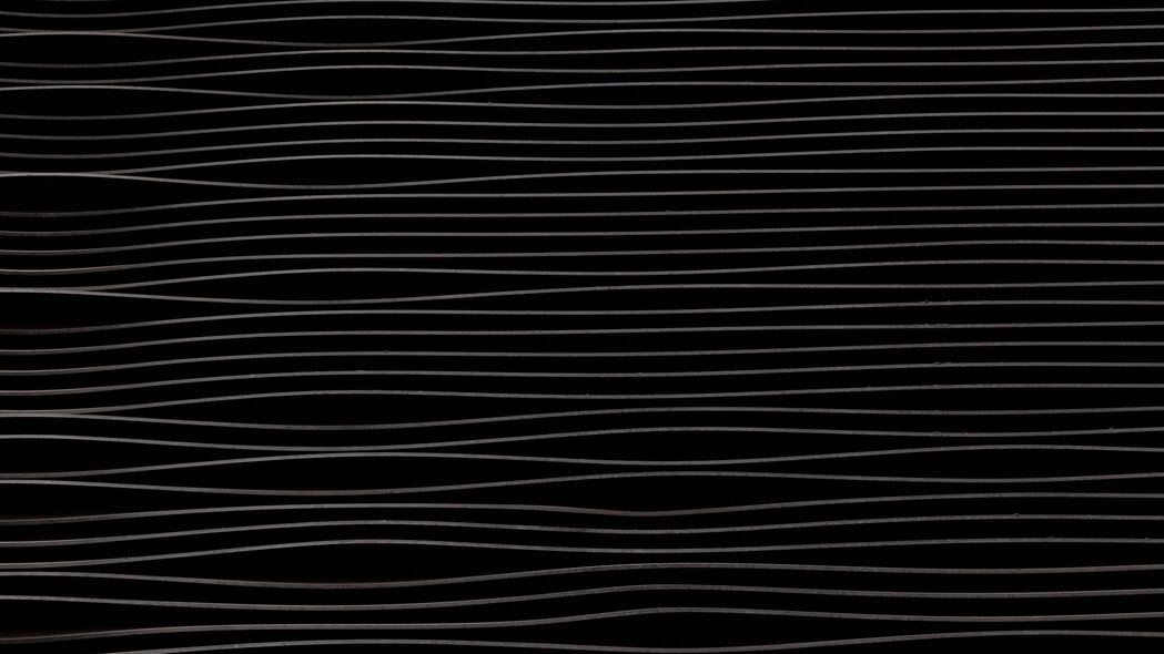 线条 纹理 bw 波浪形 黑色 4k壁纸 3840x2160