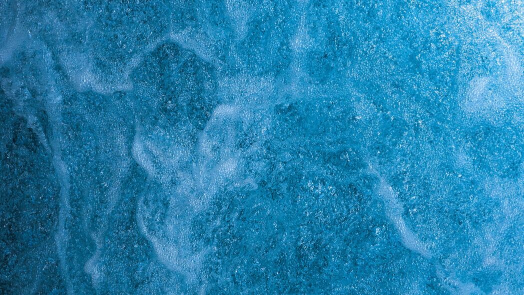 水 波浪 纹理 蓝色 液体 4k壁纸 3840x2160