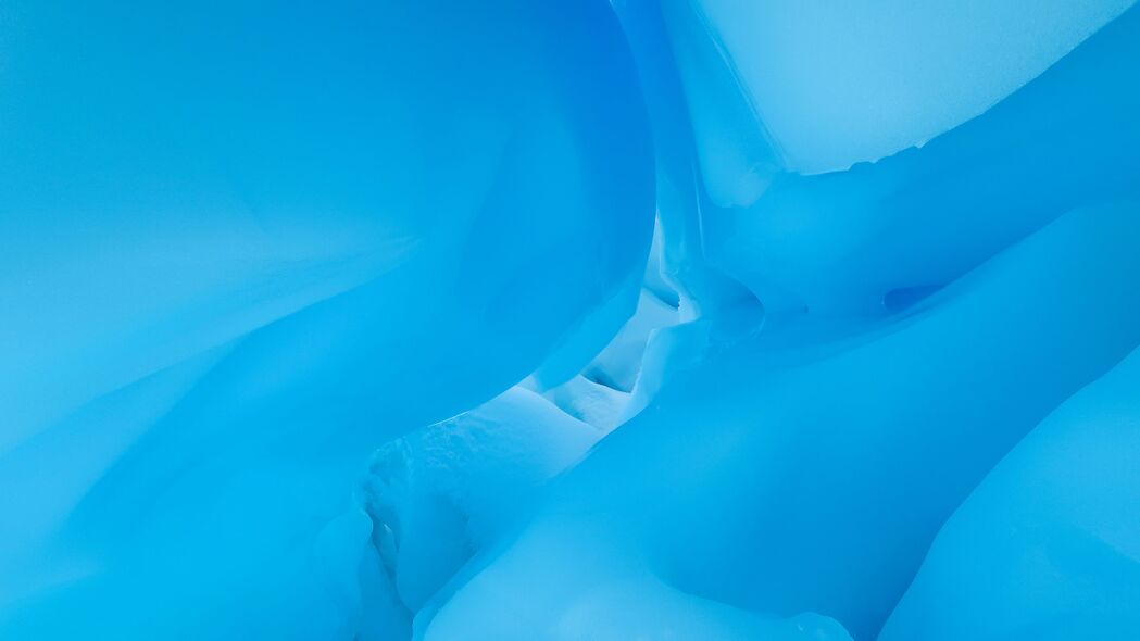 冰川 冰 纹理 冻结 蓝色 4k壁纸 3840x2160