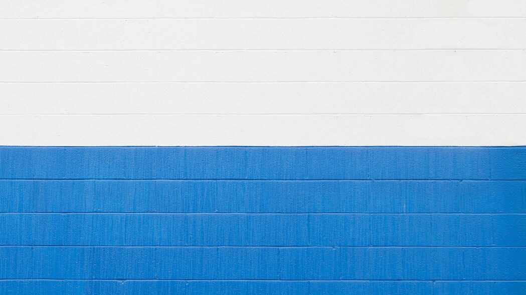 墙 砖 纹理 白色 蓝色 4k壁纸 3840x2160