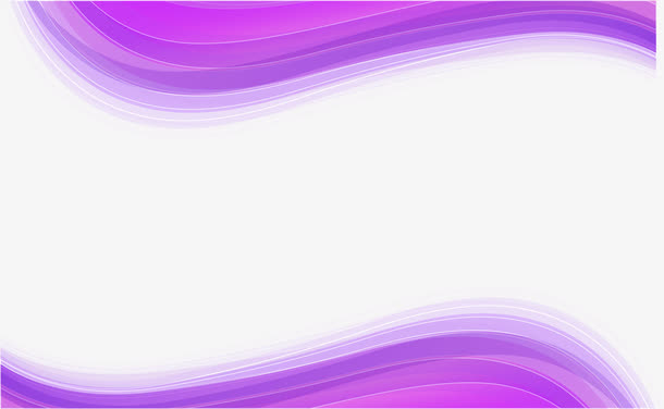 紫色波浪边框