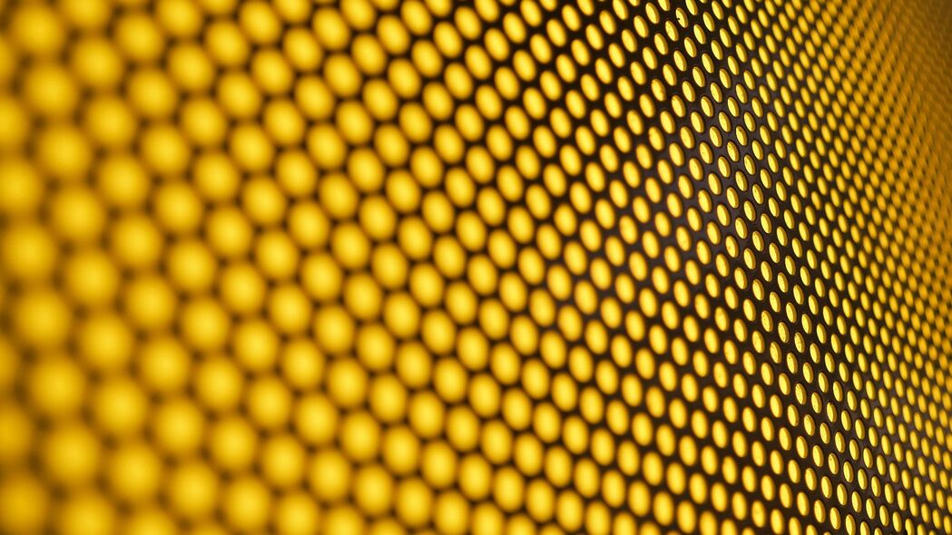 纹理 黄色 表面 网格 细胞 4k壁纸 3840x2160