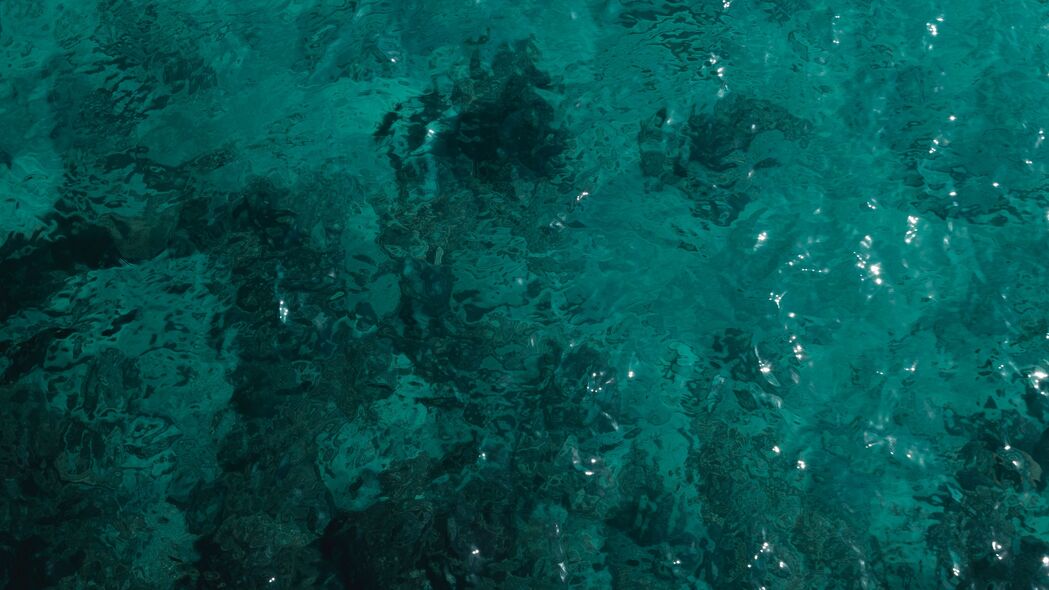 水 透明 表面 波纹 绿松石 4k壁纸 3840x2160