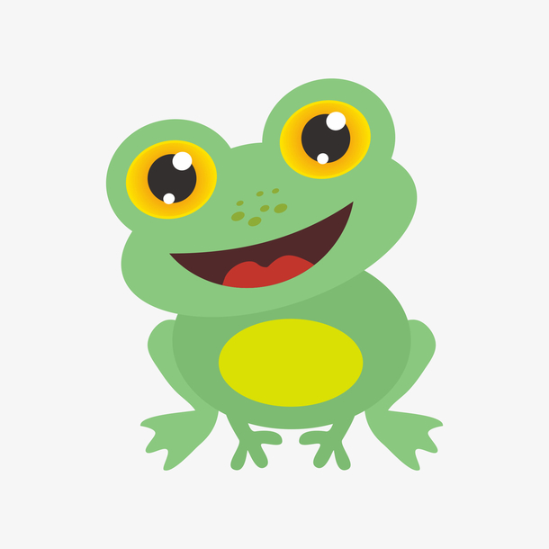 绿色可爱的小青蛙